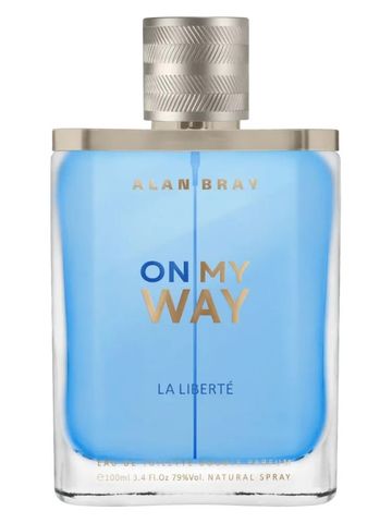 Alan Bray On My Way La Liberte fragrance bottle