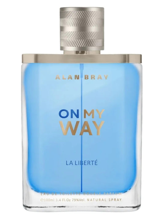 Alan Bray On My Way La Liberte fragrance bottle