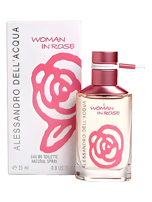 Alessandro Dell Acqua Woman In Rose fragrance bottle