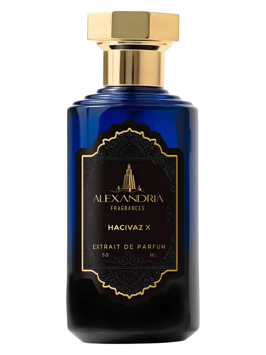Alexandria Fragrances Hacivaz X fragrance bottle