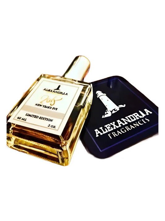Alexandria Fragrances New Year's Eve fragrance bottle