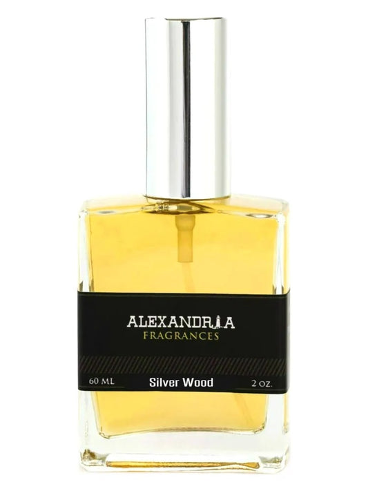 Alexandria Fragrances Silver Wood fragrance bottle