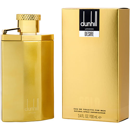 Alfred Dunhill Desire Gold fragrance bottle