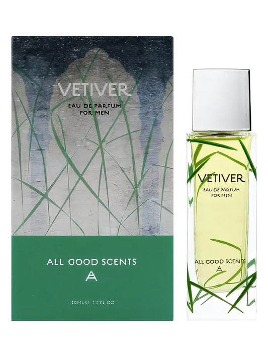 All Good Scents Vetiver fragrance bottle