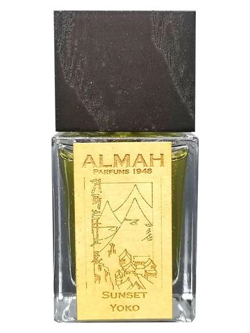 Almah Parfums 1948 Sunset Yoko fragrance bottle