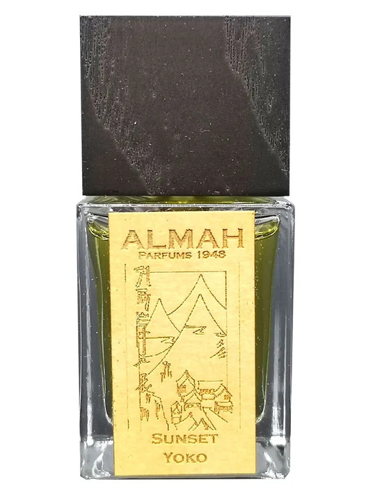 Almah Parfums 1948 Sunset Yoko fragrance bottle