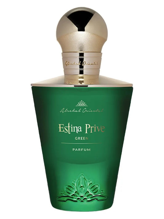 Alrehab Oriental Estina Prive Green fragrance bottle