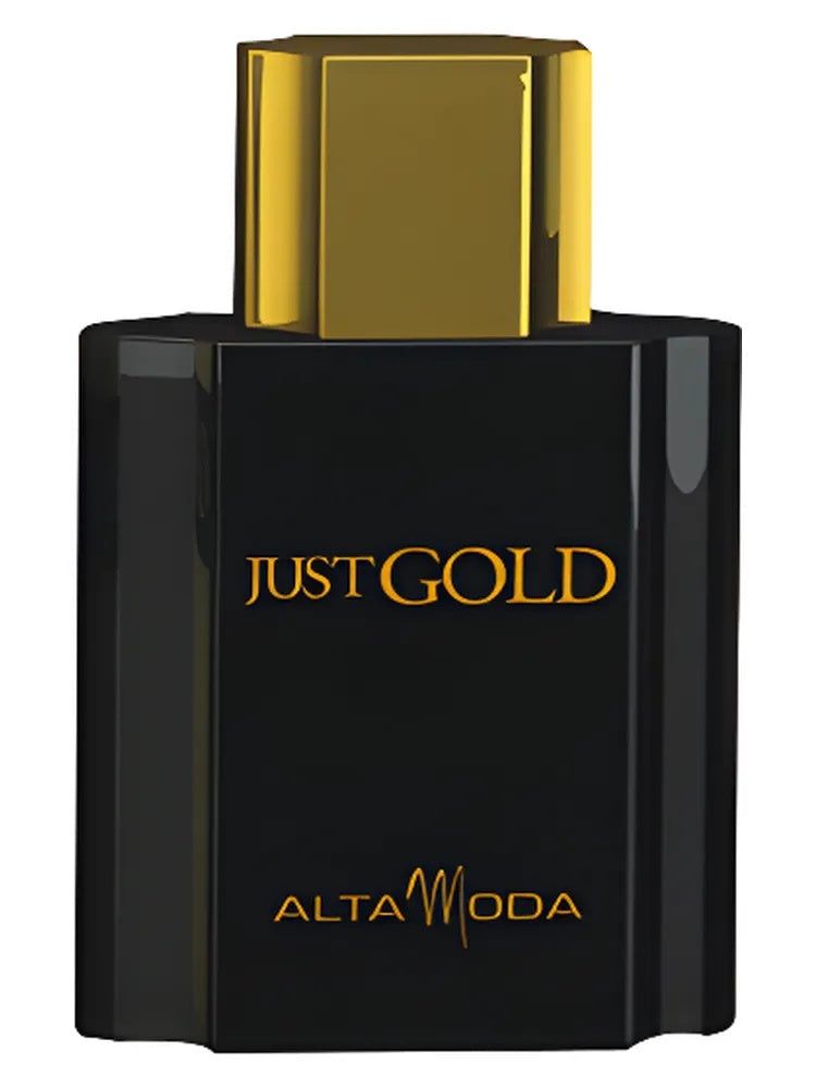 Alta Moda Just Gold fragrance bottle