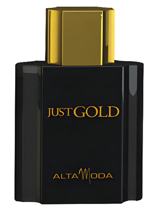 Alta Moda Just Gold fragrance bottle