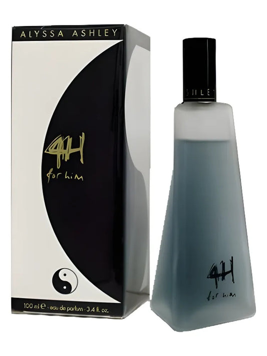 Alyssa Ashley 4H for Him fragrance bottle
