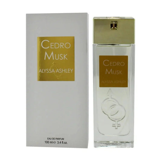 Alyssa Ashley Cedro Musk EDP fragrance bottle