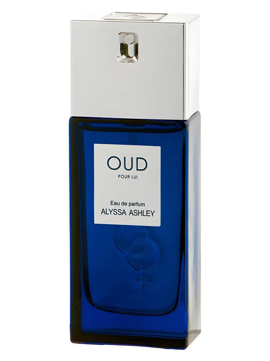 Alyssa Ashley Oud Pour Lui fragrance bottle