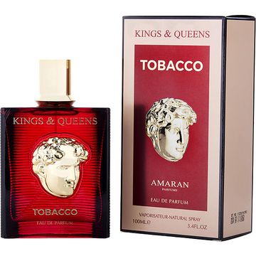 Amaran Kings & Queens Tobacco EDP fragrance bottle