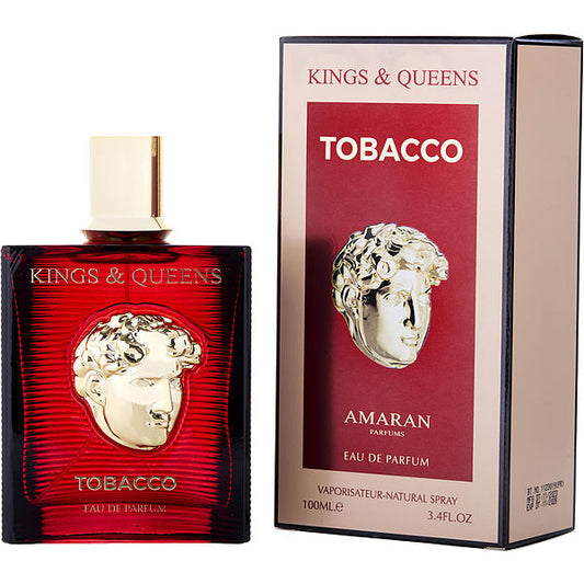 Amaran Kings & Queens Tobacco EDP fragrance bottle