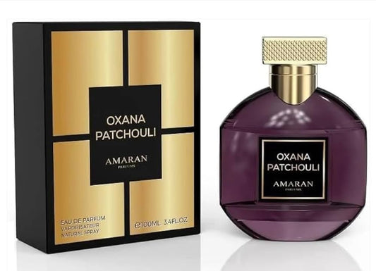 Amaran Oxana Patchouli EDP fragrance bottle