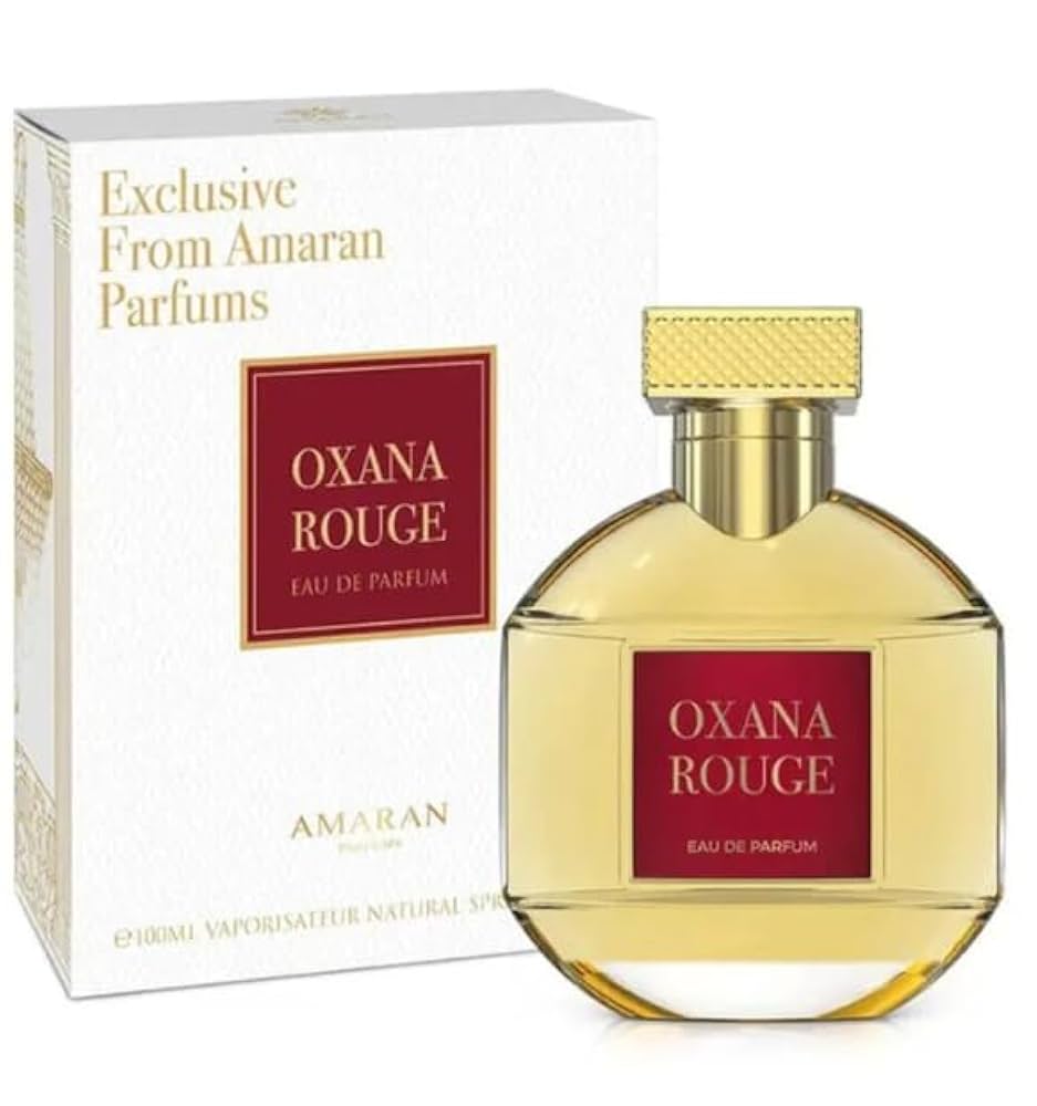 Amaran Oxana Rouge EDP fragrance bottle