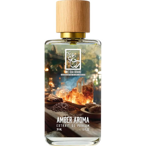The Dua Brand Amber Aroma fragrance bottle