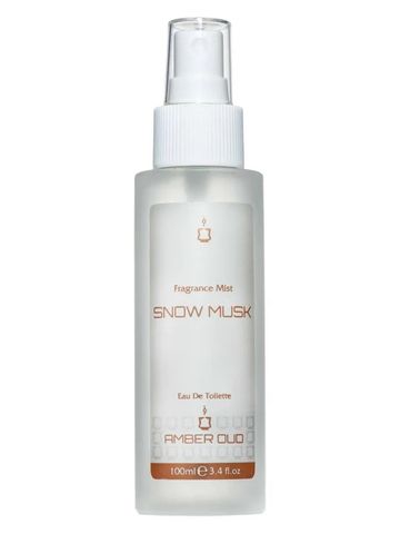 Amber Oud Snow Musk fragrance bottle