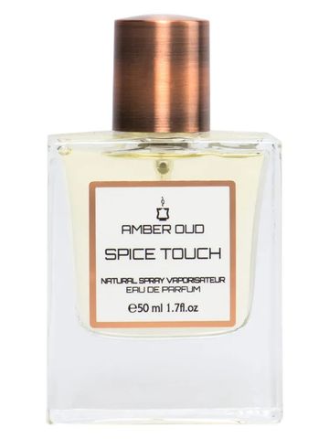 Amber Oud Spice Touch fragrance bottle