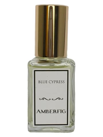 Amberfig Blue Cypress fragrance bottle