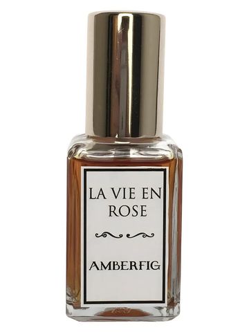 Amberfig La Vie En Rose fragrance bottle
