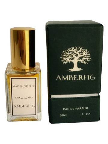 Amberfig Mademoiselle fragrance bottle