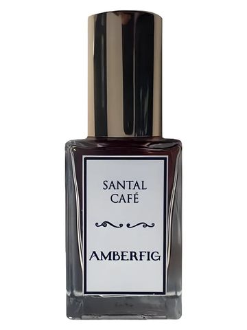 Amberfig Santal Café fragrance bottle