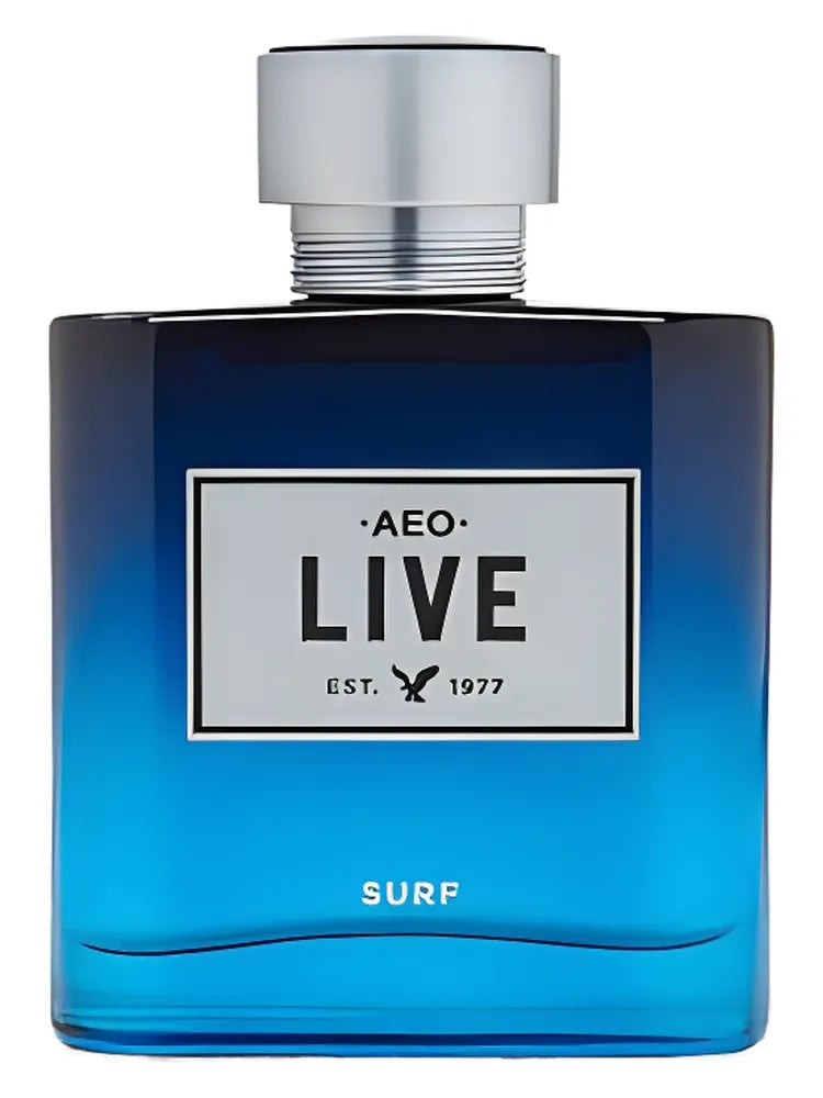 American Eagle AEO Live Surf fragrance bottle