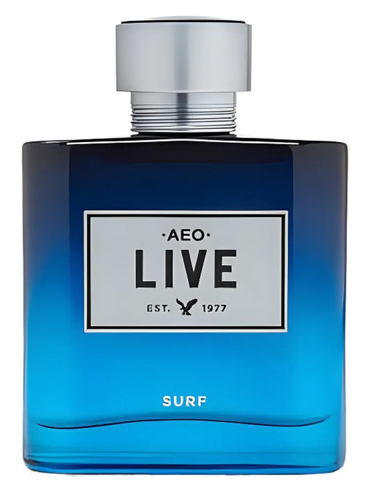 American Eagle AEO Live Surf fragrance bottle