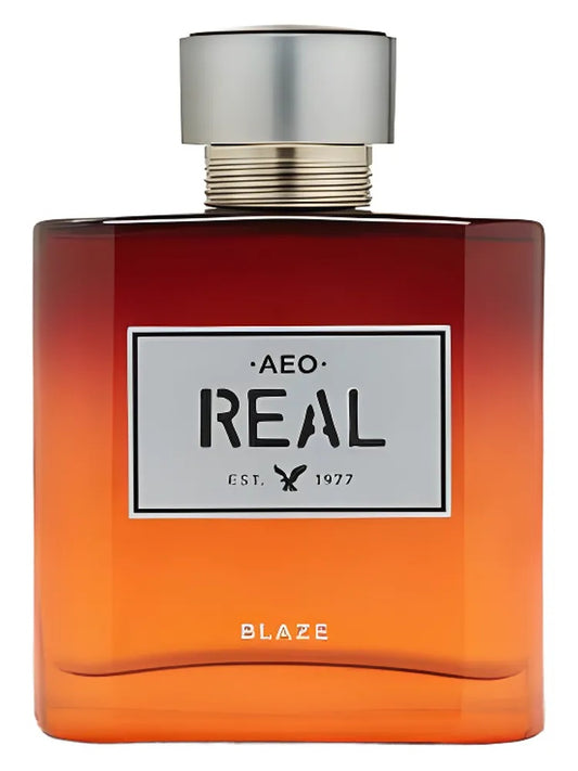 American Eagle AEO Real Blaze fragrance bottle