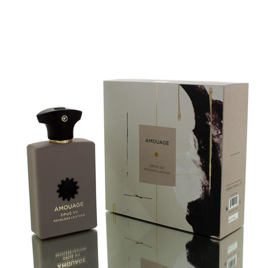 Amouage Library Opus Vii Reckless Leather EDP fragrance bottle