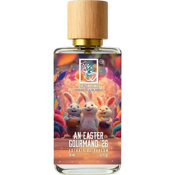 The Dua Brand An Easter Gourmand '26 fragrance bottle