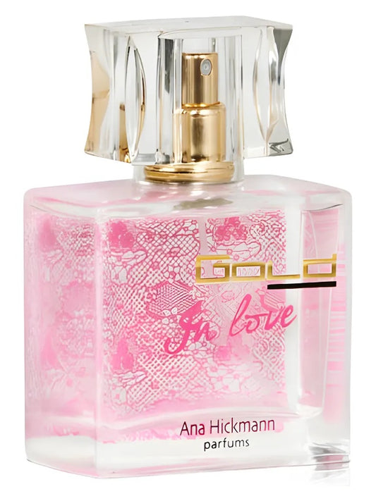 Ana Hickmann Gold in Love fragrance bottle