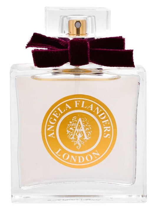 Angela Flanders Leather Rosa fragrance bottle