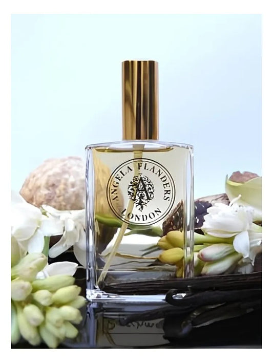Angela Flanders Parchment fragrance bottle
