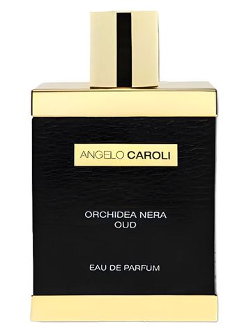 Angelo Caroli Orchidea Nera Oud fragrance bottle
