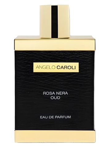 Angelo Caroli Rosa Nera Oud fragrance bottle