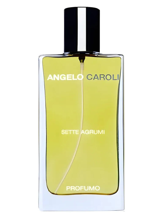 Angelo Caroli Sette Agrumi fragrance bottle