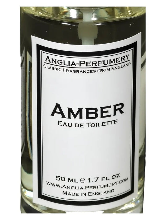 Anglia Perfumery Amber fragrance bottle