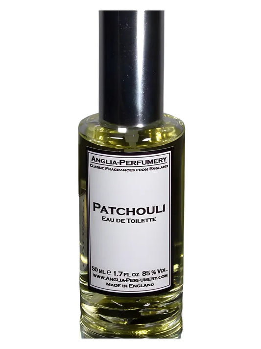Anglia Perfumery Patchouli fragrance bottle