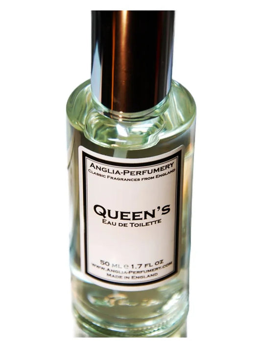 Anglia Perfumery Queen's fragrance bottle