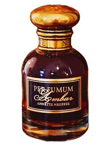 Annette Neuffer Per Fumum: Ambar fragrance bottle