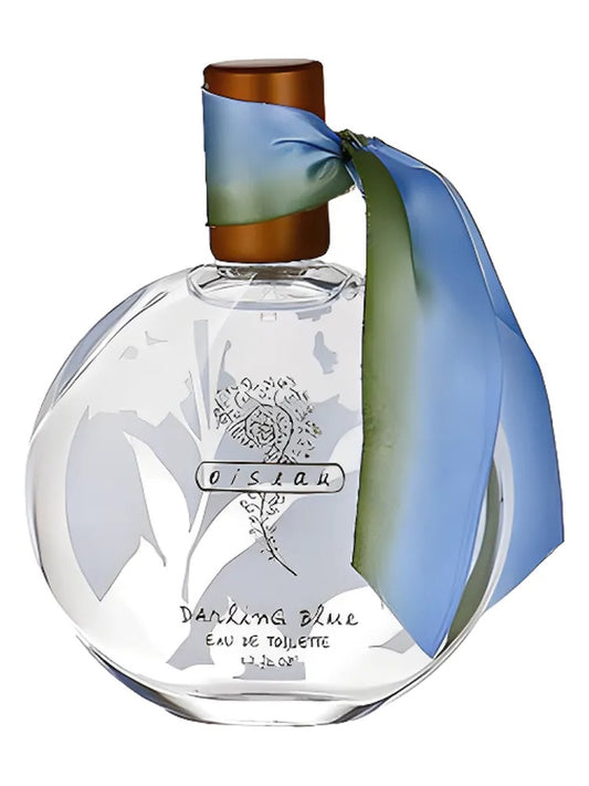 Anthropologie Oiseau Darling Blue fragrance bottle