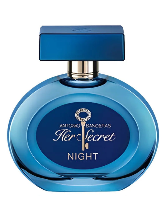 Antonio Banderas Her Secret Night fragrance bottle