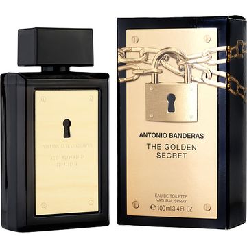 Antonio Banderas The Golden Secret EDT fragrance bottle
