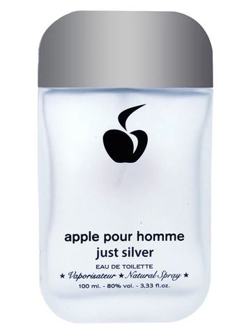 Apple Parfums Apple Just Silver fragrance bottle