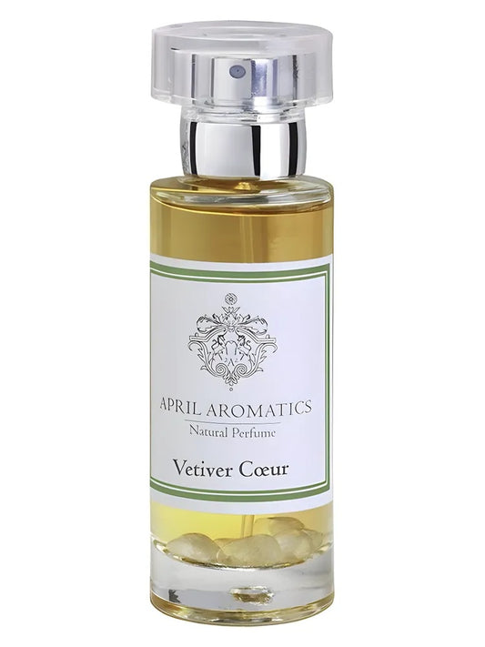 April Aromatics Vetiver Coeur fragrance bottle