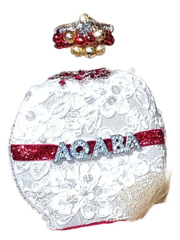 Aqaba The Wedding: White fragrance bottle