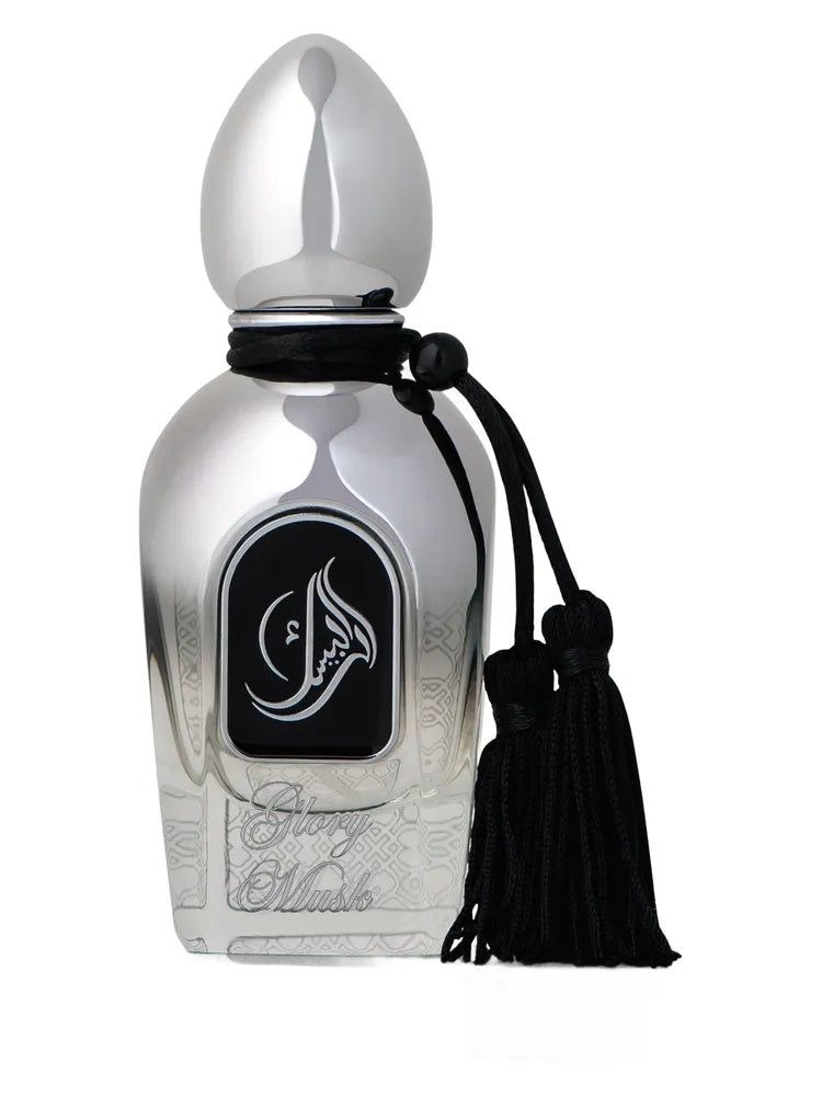 Arabesque Perfumes Glory Musk fragrance bottle