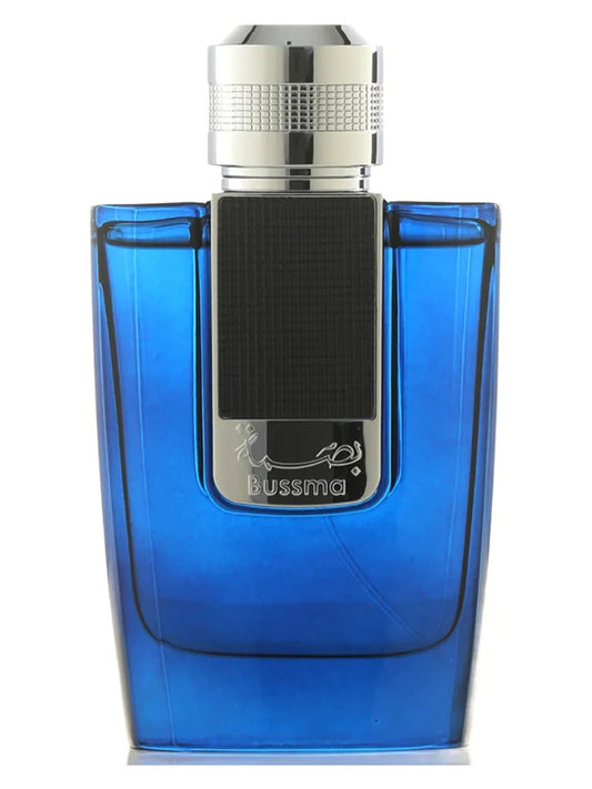 Arabian Oud Bussma Blue fragrance bottle